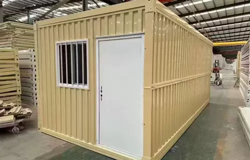 Casa contenedor plegable