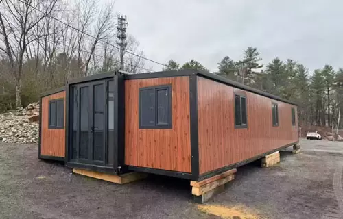 Casa contenedor expandible