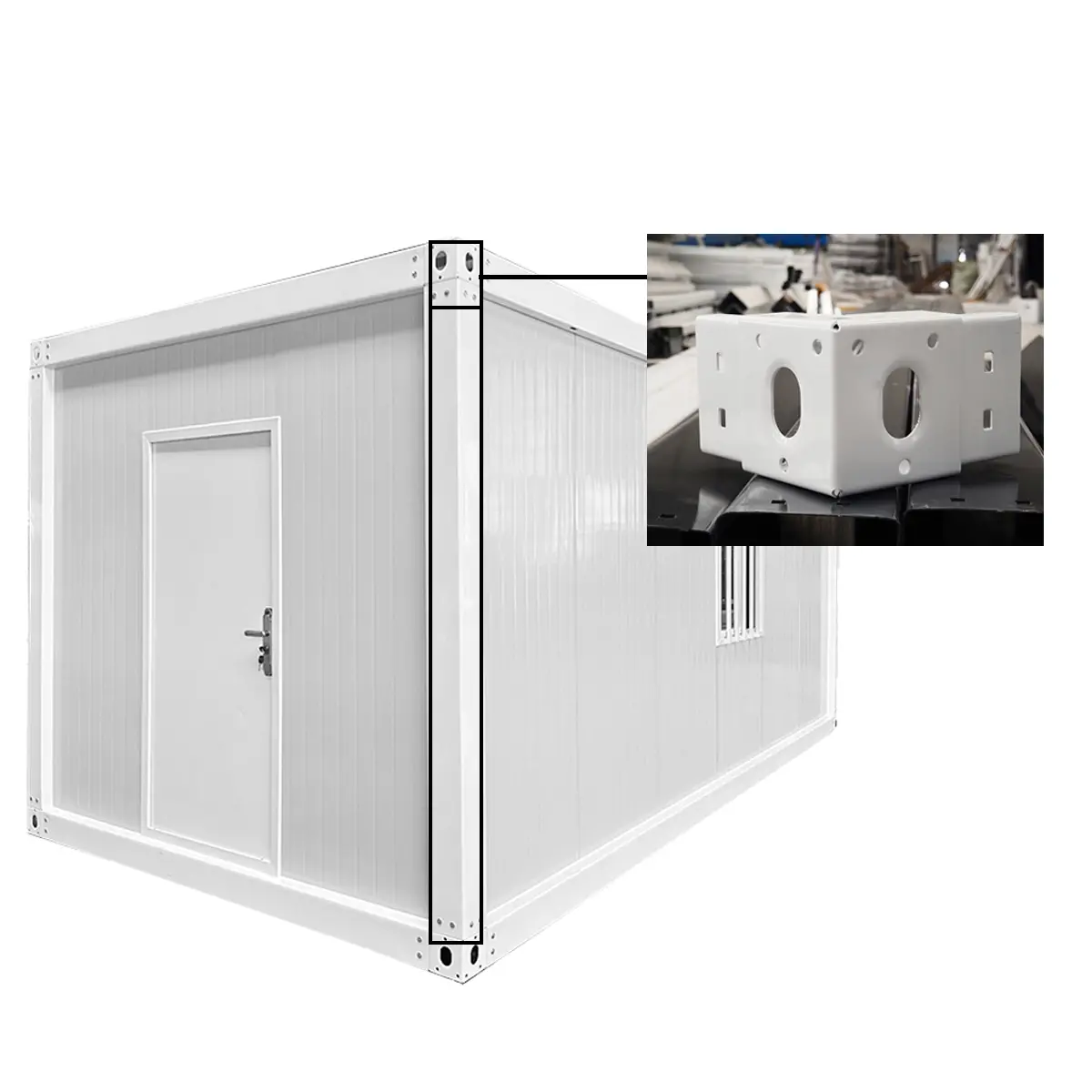 Casa contenedor desmontable