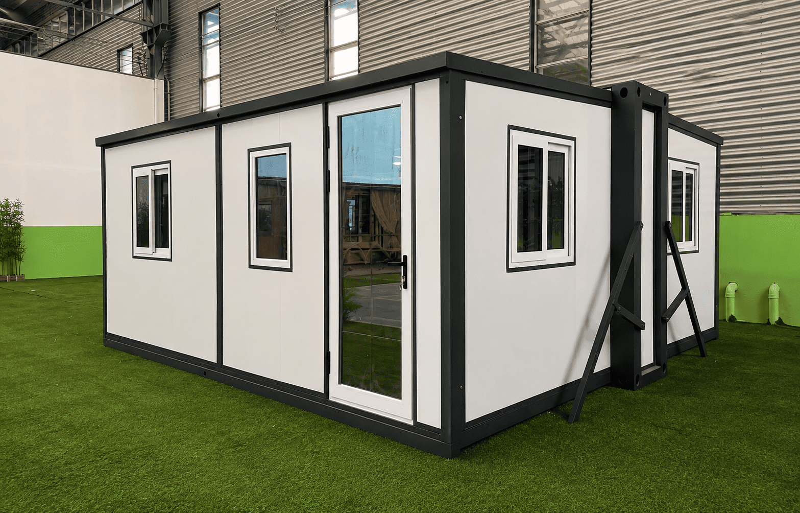 Casa Box Casa contenedor expandible F700 de 20 pies | Oficina de sitio port&aacute;til