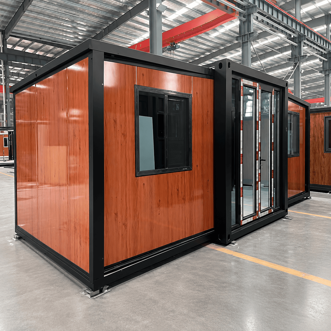 Casa Box Casa contenedor expandible de 10 pies | Prefabricado personalizado de madera y vidrio
