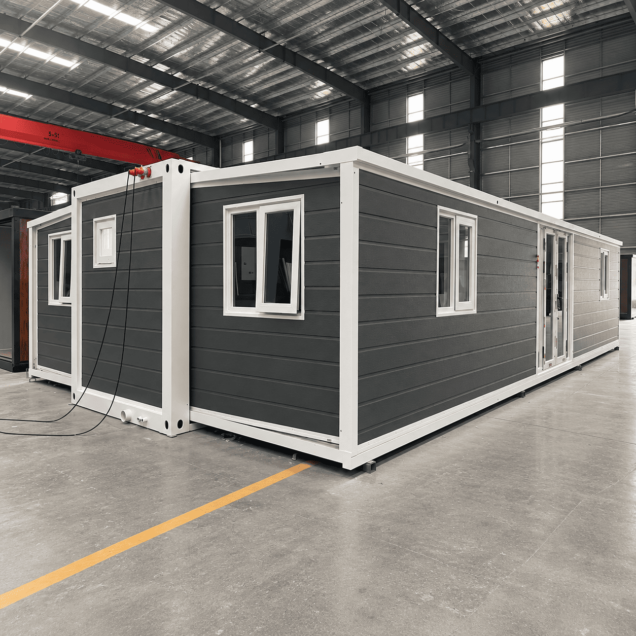 Casa Box Contenedor expandible de 40 pies Inicio | Casa familiar prefabricada de lujo